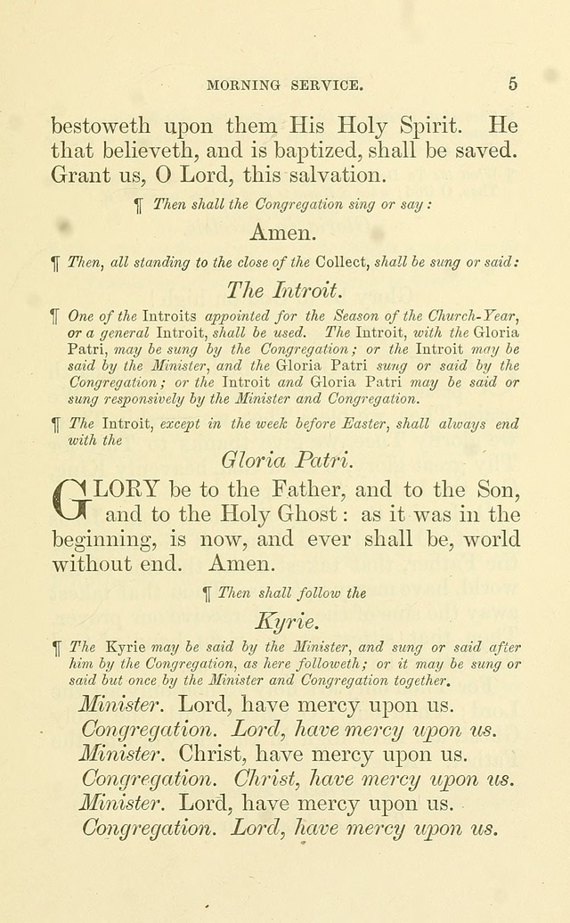 Church Book: for the use of Evangelical Lutheran congregations page 5