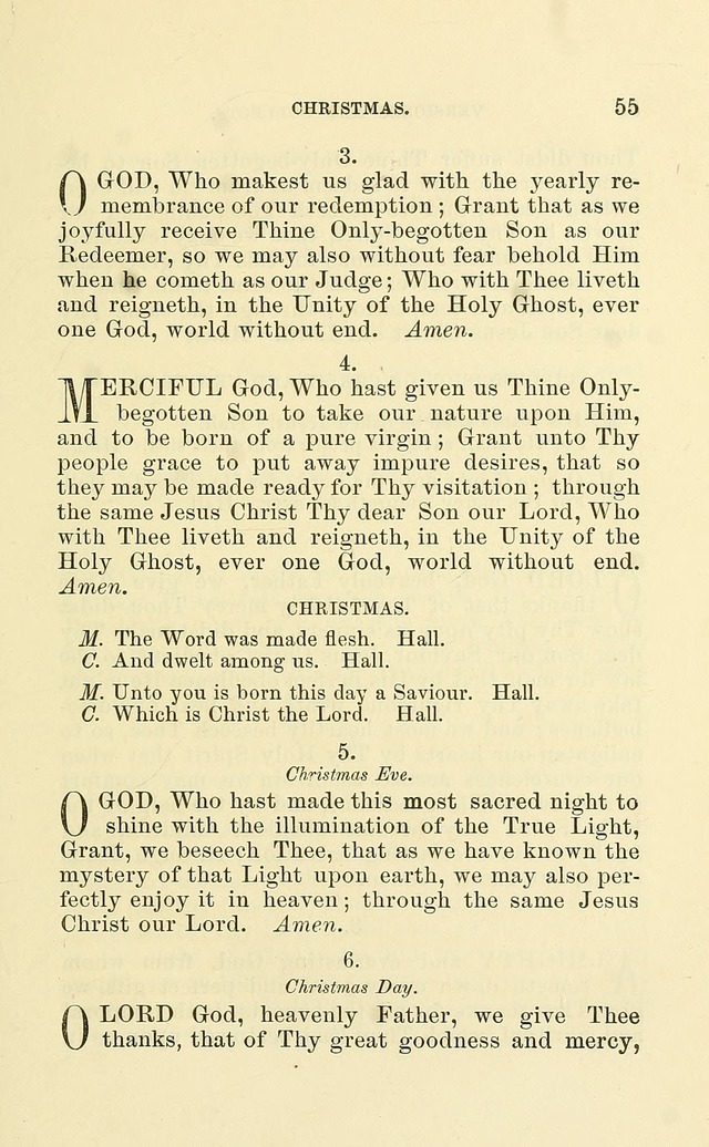 Church Book: for the use of Evangelical Lutheran congregations page 55