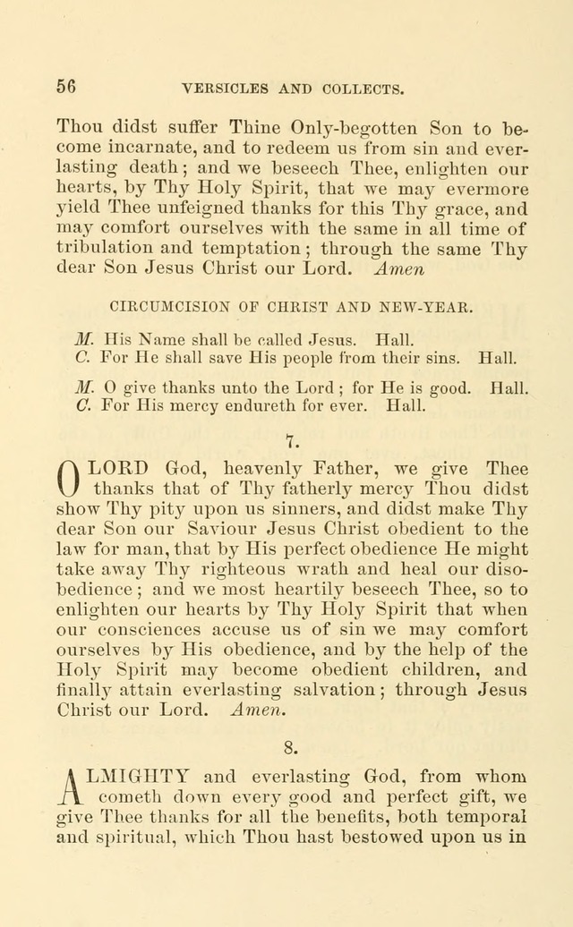Church Book: for the use of Evangelical Lutheran congregations page 56
