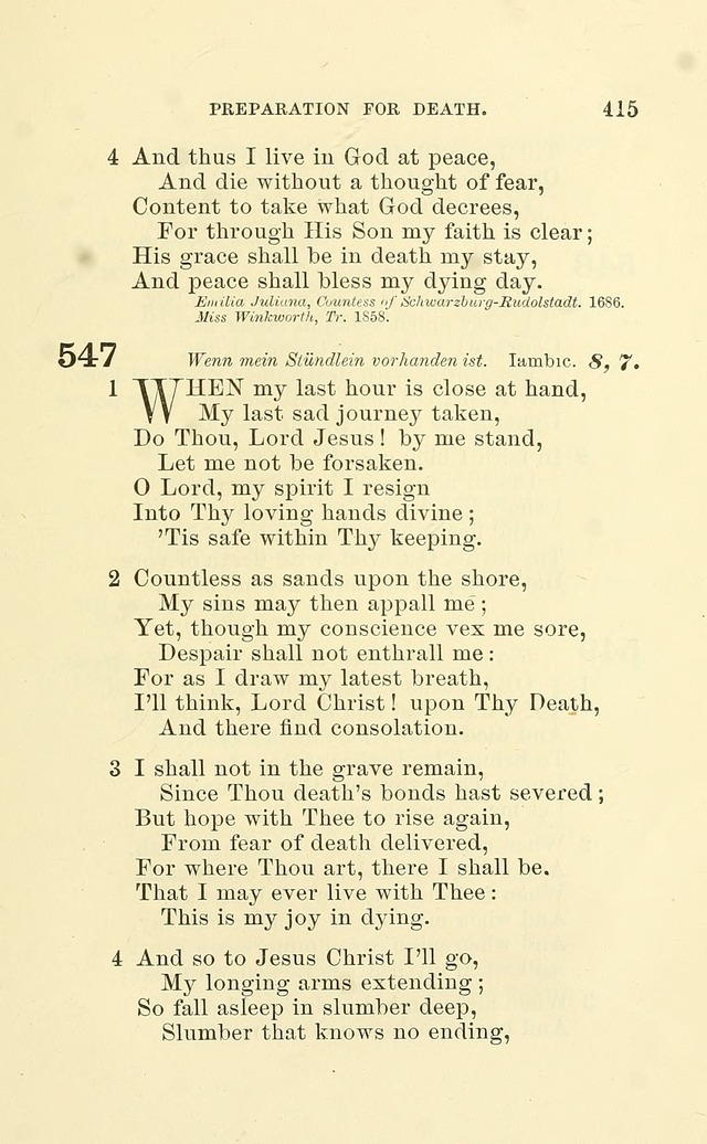 Church Book: for the use of Evangelical Lutheran congregations page 579