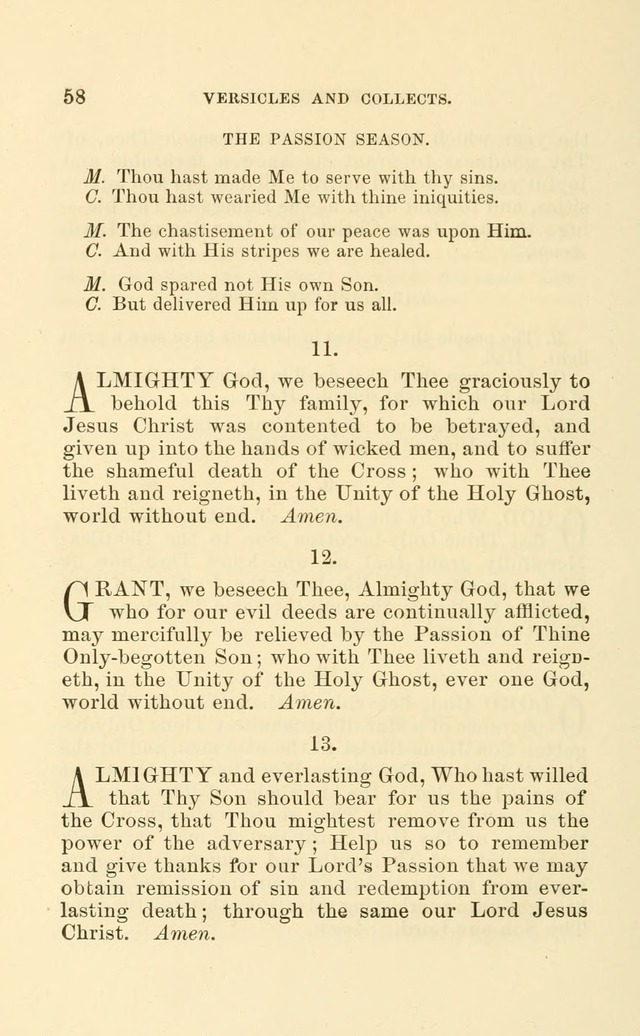 Church Book: for the use of Evangelical Lutheran congregations page 58