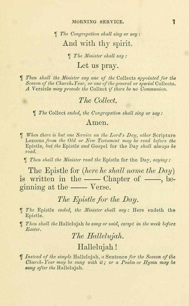 Church Book: for the use of Evangelical Lutheran congregations page 7