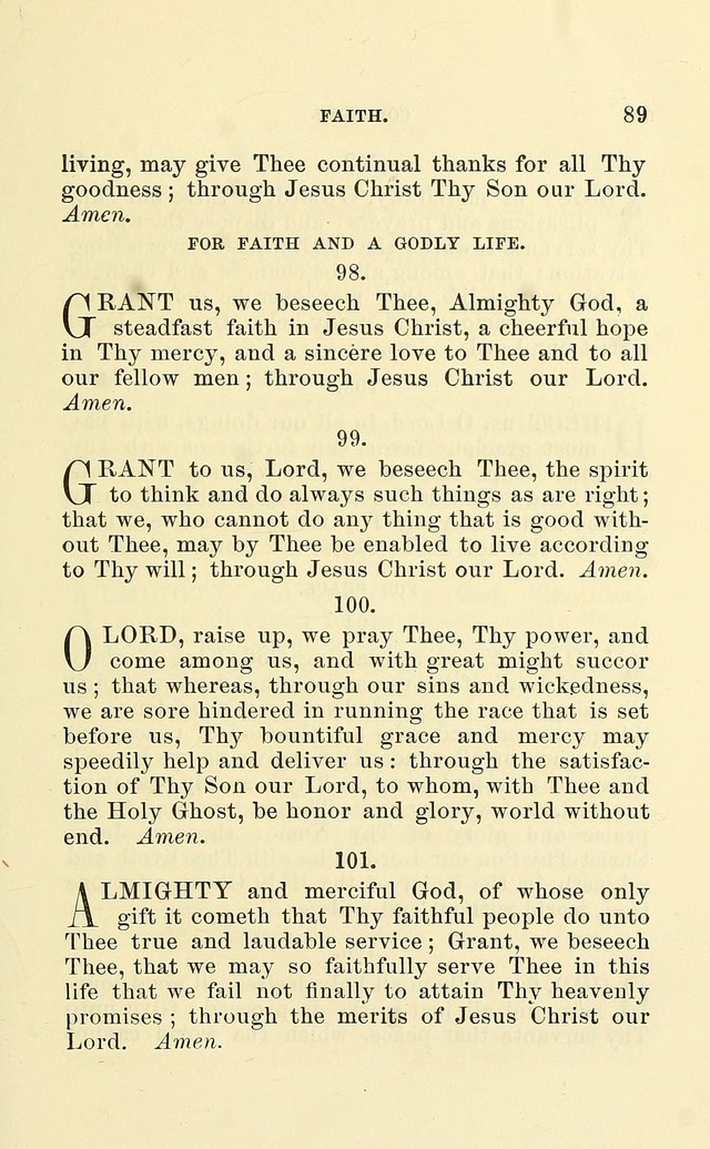 Church Book: for the use of Evangelical Lutheran congregations page 89