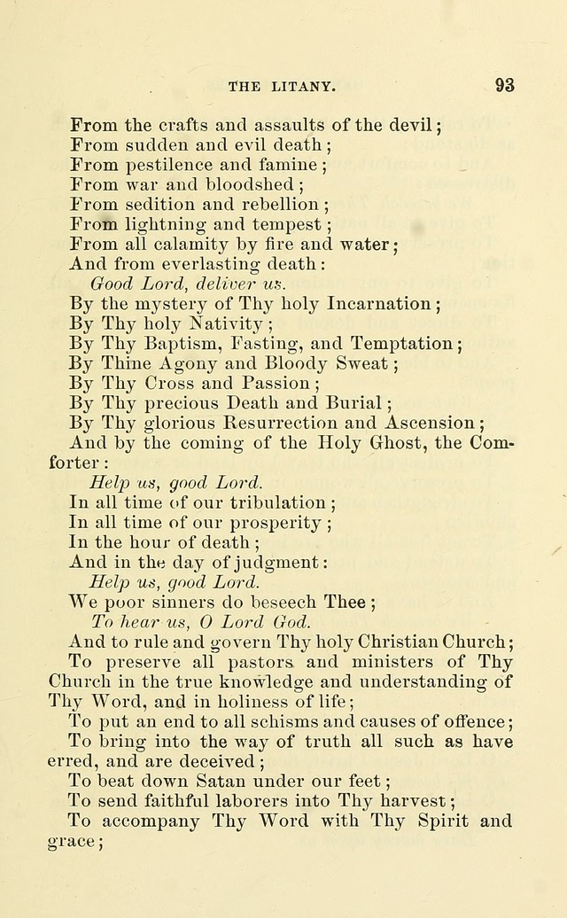 Church Book: for the use of Evangelical Lutheran congregations page 93