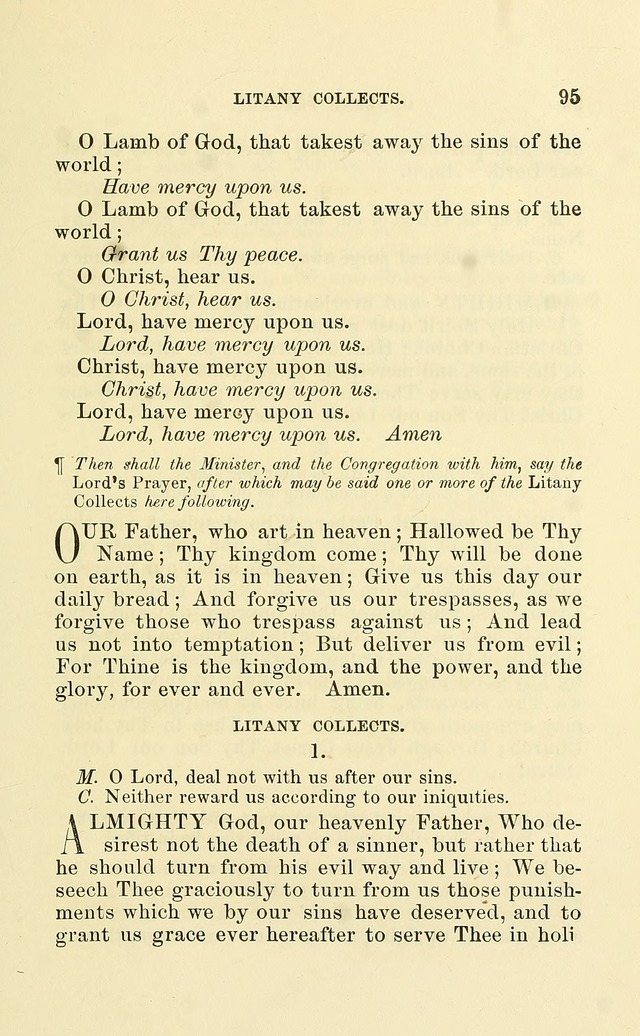Church Book: for the use of Evangelical Lutheran congregations page 95