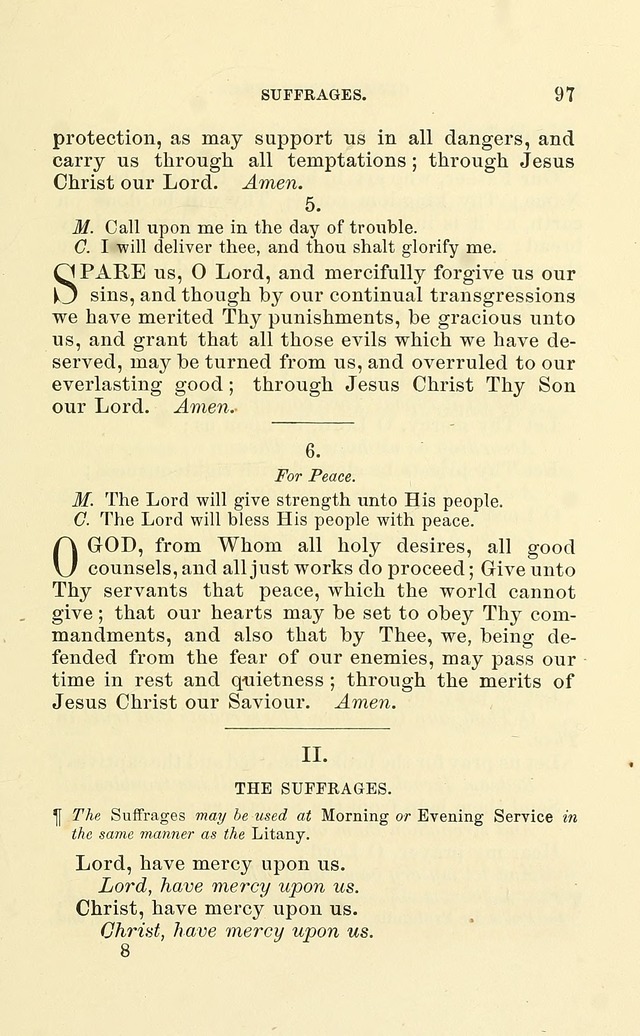 Church Book: for the use of Evangelical Lutheran congregations page 97