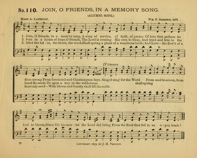 Chautauqua Carols: a collection of favorite songs suitable for all Sunday School services page 84