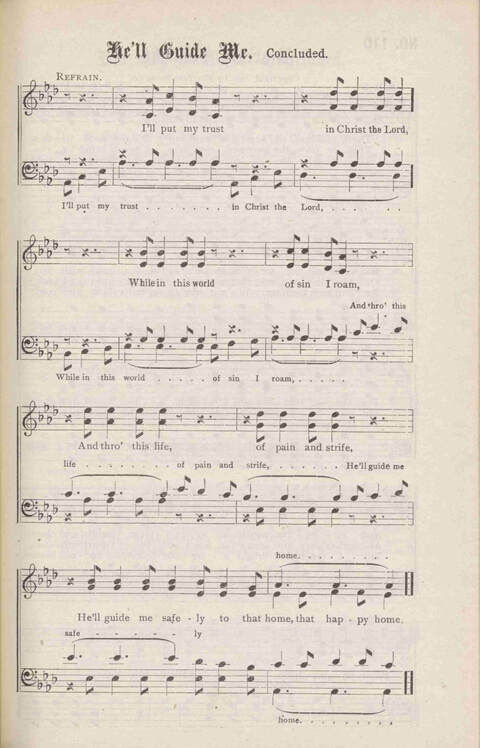 Crowning Carols: a superior collection of Sacred songs for the Church, Sunday school, singing class, singing convention, etc. page 117