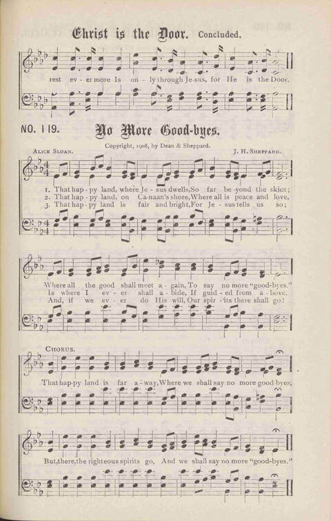 Crowning Carols: a superior collection of Sacred songs for the Church, Sunday school, singing class, singing convention, etc. page 127