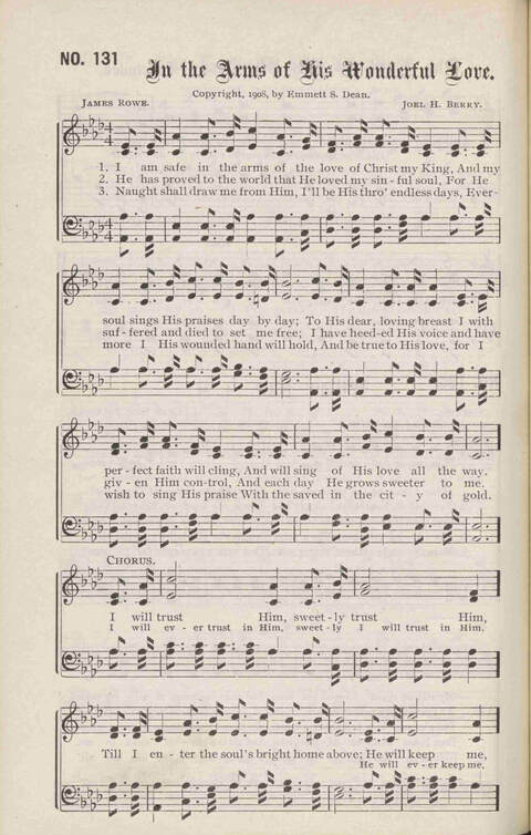 Crowning Carols: a superior collection of Sacred songs for the Church, Sunday school, singing class, singing convention, etc. page 140