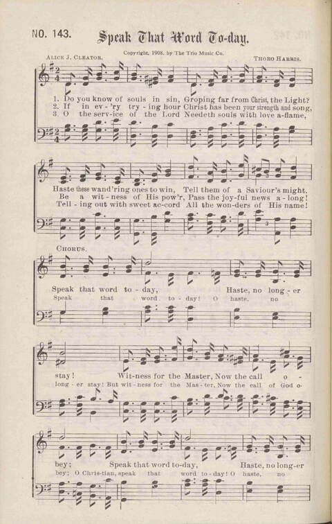 Crowning Carols: a superior collection of Sacred songs for the Church, Sunday school, singing class, singing convention, etc. page 152