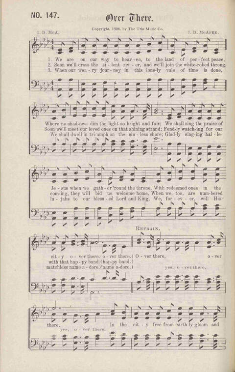 Crowning Carols: a superior collection of Sacred songs for the Church, Sunday school, singing class, singing convention, etc. page 156
