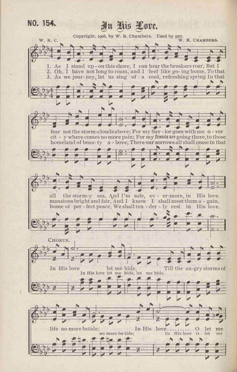 Crowning Carols: a superior collection of Sacred songs for the Church, Sunday school, singing class, singing convention, etc. page 164
