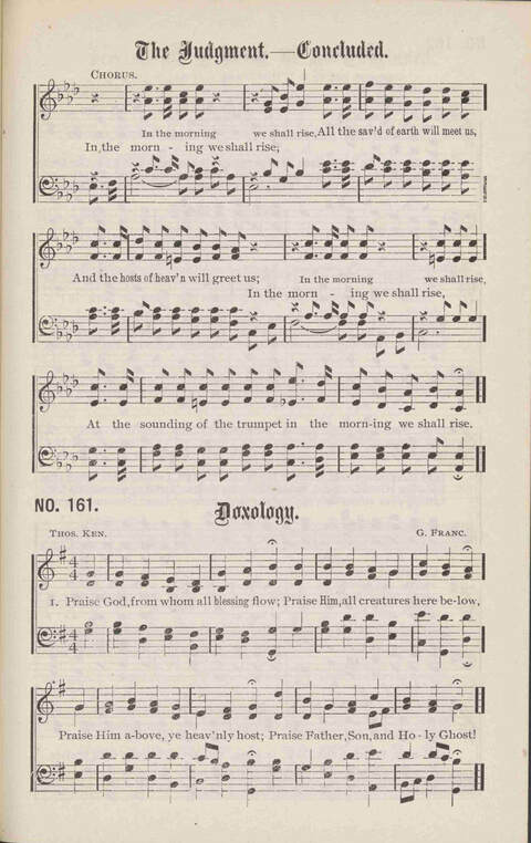 Crowning Carols: a superior collection of Sacred songs for the Church, Sunday school, singing class, singing convention, etc. page 171