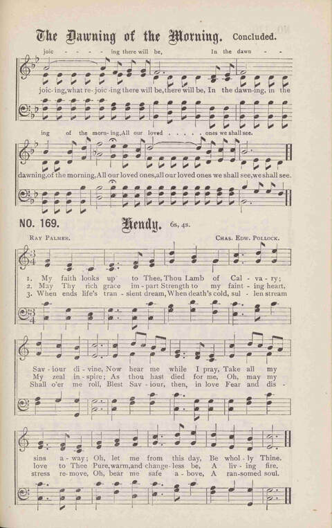 Crowning Carols: a superior collection of Sacred songs for the Church, Sunday school, singing class, singing convention, etc. page 179
