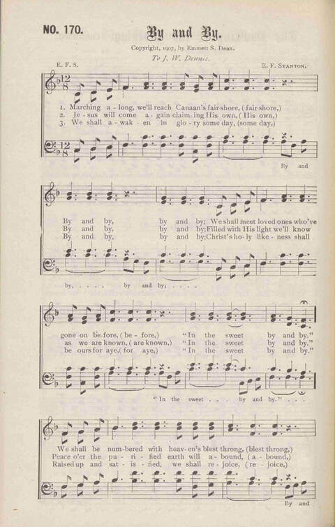 Crowning Carols: a superior collection of Sacred songs for the Church, Sunday school, singing class, singing convention, etc. page 180