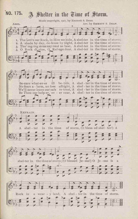 Crowning Carols: a superior collection of Sacred songs for the Church, Sunday school, singing class, singing convention, etc. page 185