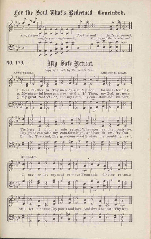 Crowning Carols: a superior collection of Sacred songs for the Church, Sunday school, singing class, singing convention, etc. page 189