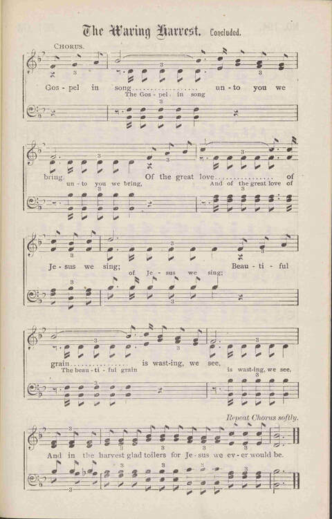 Crowning Carols: a superior collection of Sacred songs for the Church, Sunday school, singing class, singing convention, etc. page 205