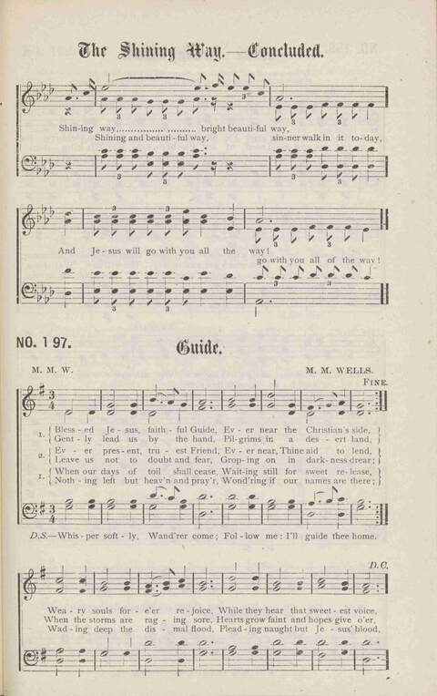 Crowning Carols: a superior collection of Sacred songs for the Church, Sunday school, singing class, singing convention, etc. page 209