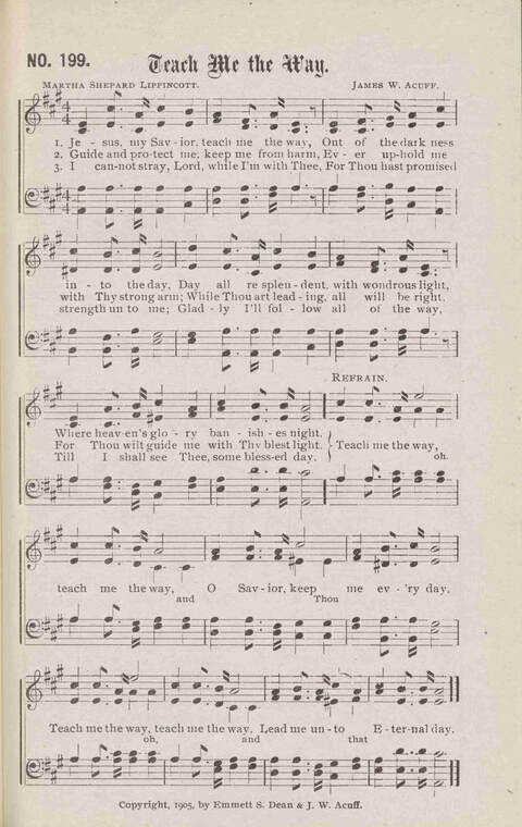 Crowning Carols: a superior collection of Sacred songs for the Church, Sunday school, singing class, singing convention, etc. page 211
