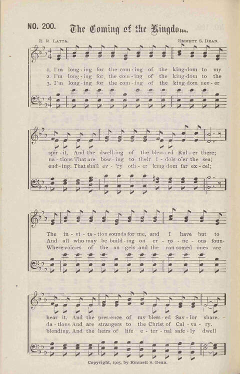 Crowning Carols: a superior collection of Sacred songs for the Church, Sunday school, singing class, singing convention, etc. page 212