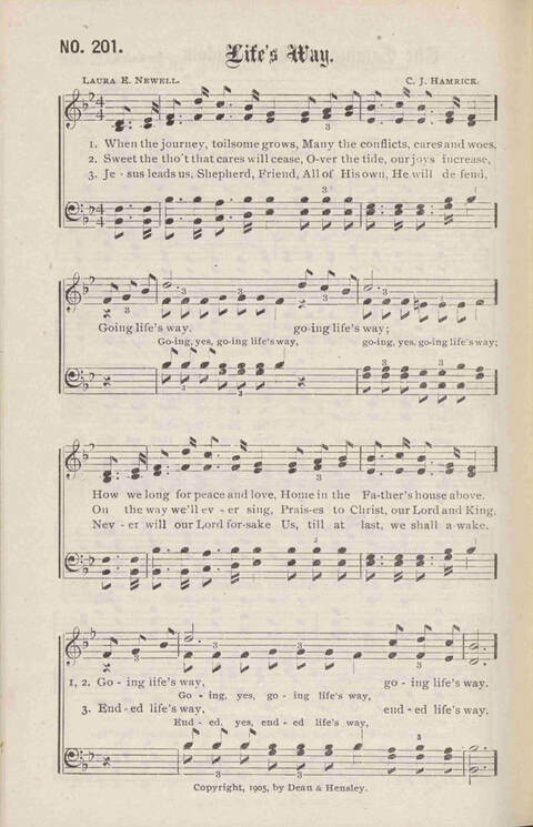 Crowning Carols: a superior collection of Sacred songs for the Church, Sunday school, singing class, singing convention, etc. page 214
