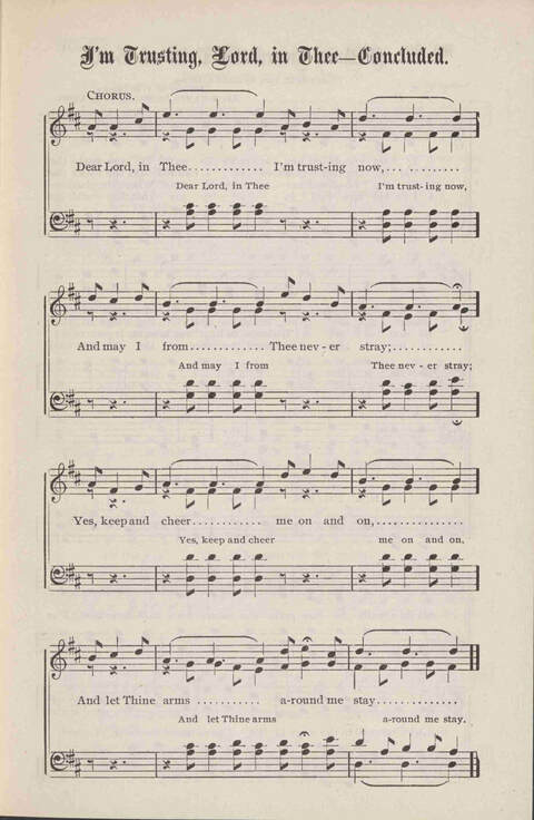 Crowning Carols: a superior collection of Sacred songs for the Church, Sunday school, singing class, singing convention, etc. page 41