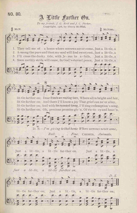 Crowning Carols: a superior collection of Sacred songs for the Church, Sunday school, singing class, singing convention, etc. page 85