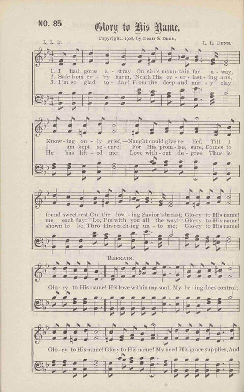 Crowning Carols: a superior collection of Sacred songs for the Church, Sunday school, singing class, singing convention, etc. page 90