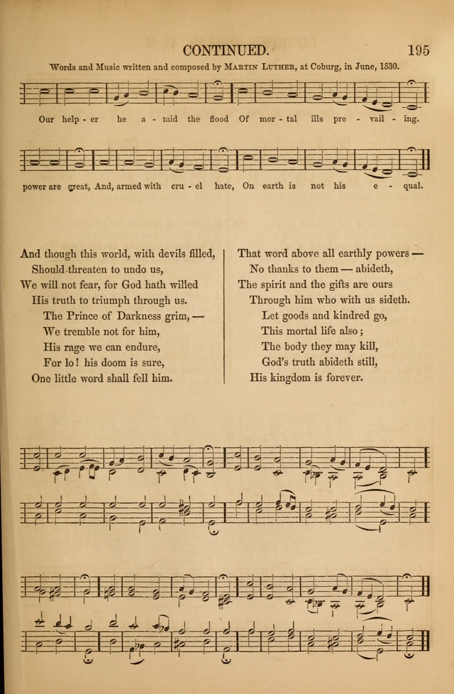 Church Choral-Book: containing tunes and hymns for congregational singing, and adapted to choirs and social worship page 195