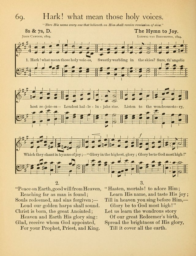 Christian Chorals: for the Chapel and Fireside page 69