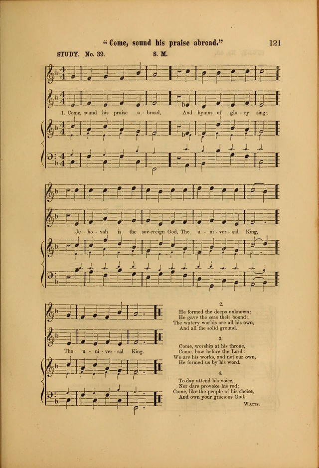 Church Chorals and Choir Studies page 121