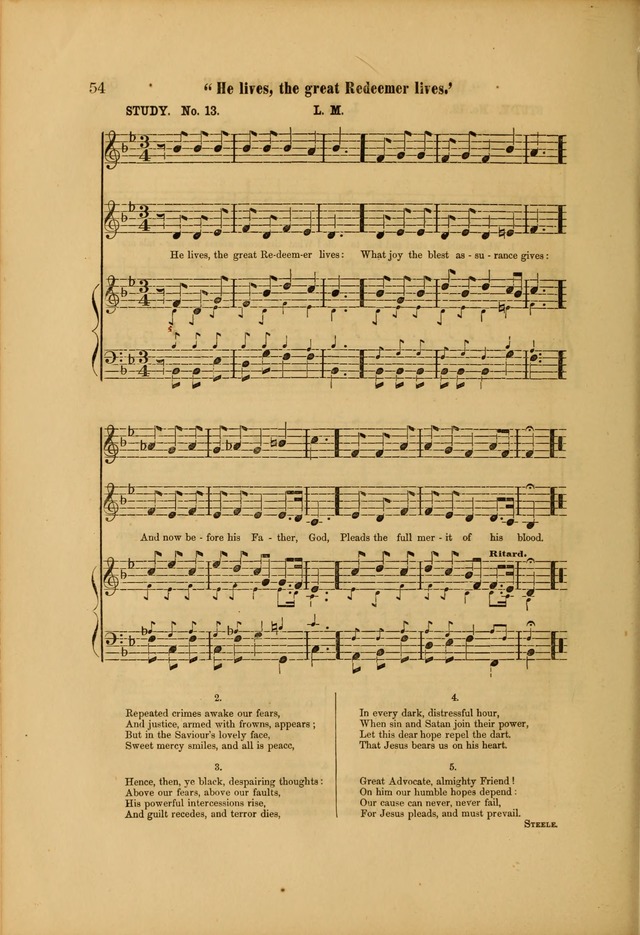 Church Chorals and Choir Studies page 54