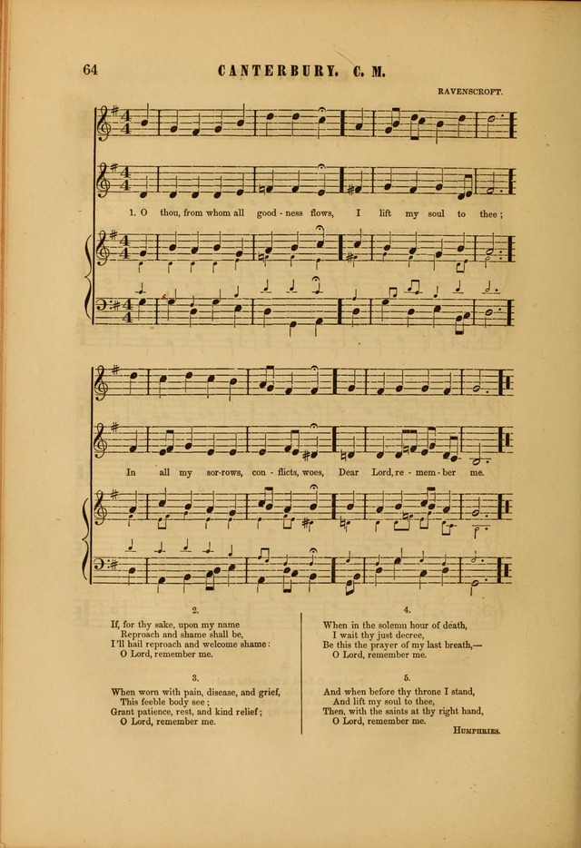 Church Chorals and Choir Studies page 64