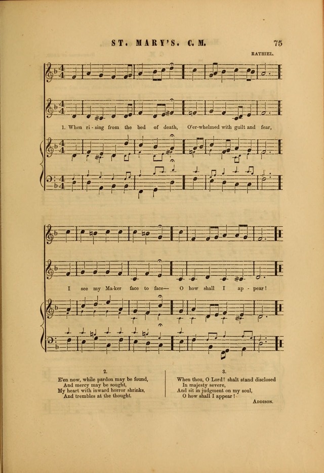 Church Chorals and Choir Studies page 75