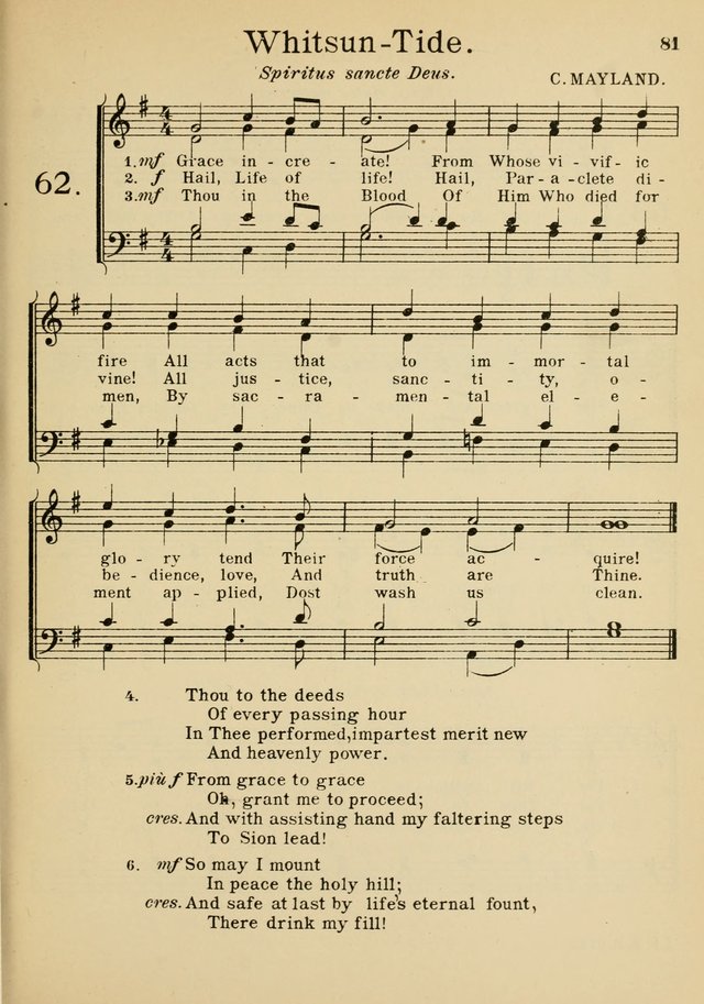 Catholic Church Hymnal with Music page 106