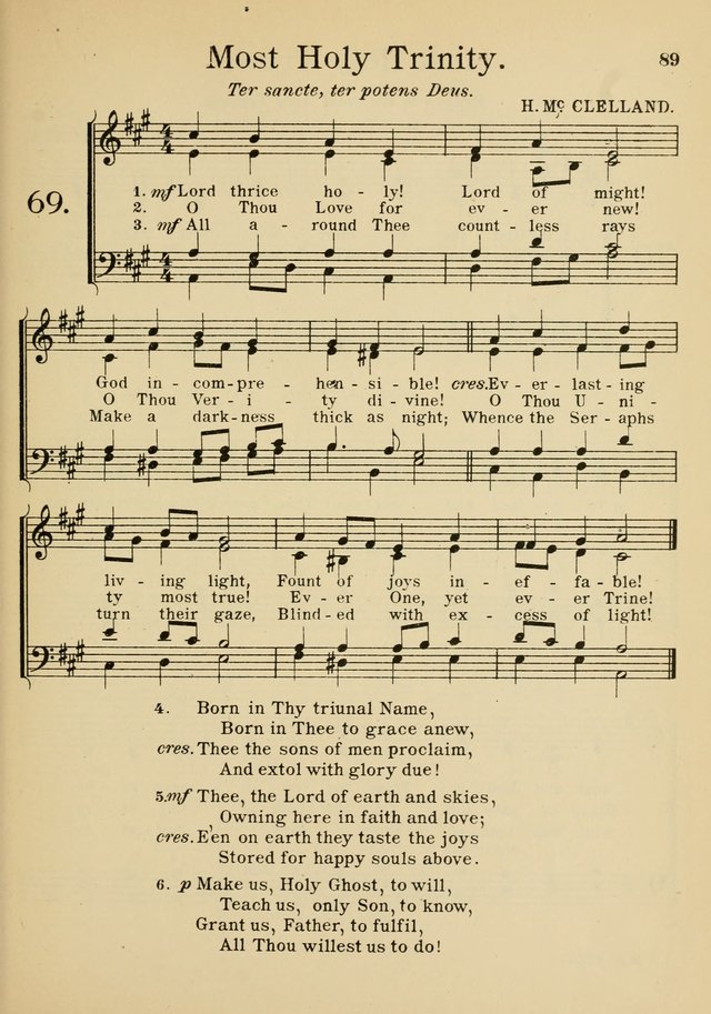 Catholic Church Hymnal with Music page 114