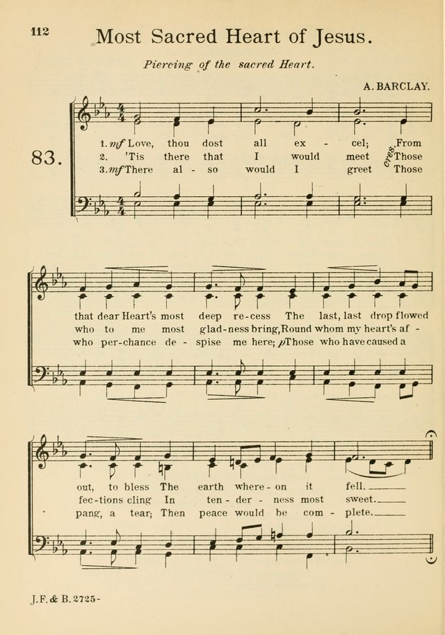 Catholic Church Hymnal with Music page 137