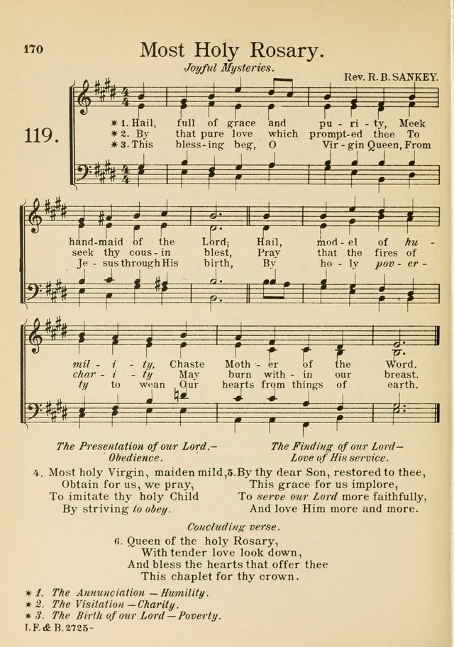 Catholic Church Hymnal with Music page 195