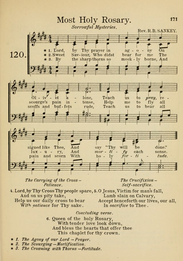 Catholic Church Hymnal with Music page 196