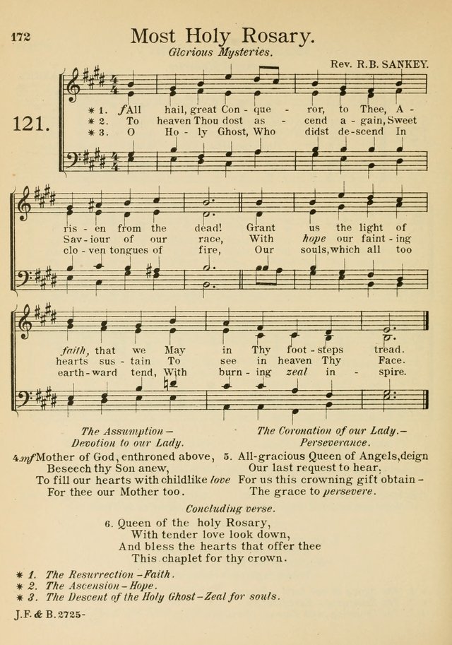 Catholic Church Hymnal with Music page 197