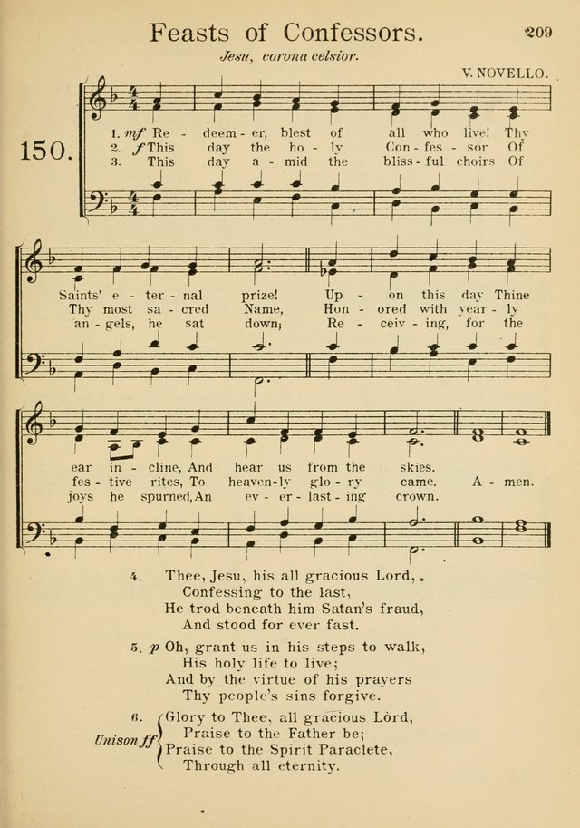 Catholic Church Hymnal with Music page 234