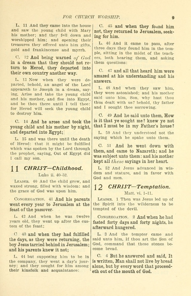 The Christian Church Hymnal page 10