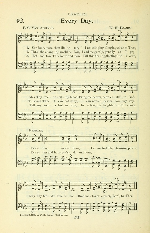 The Christian Church Hymnal page 125