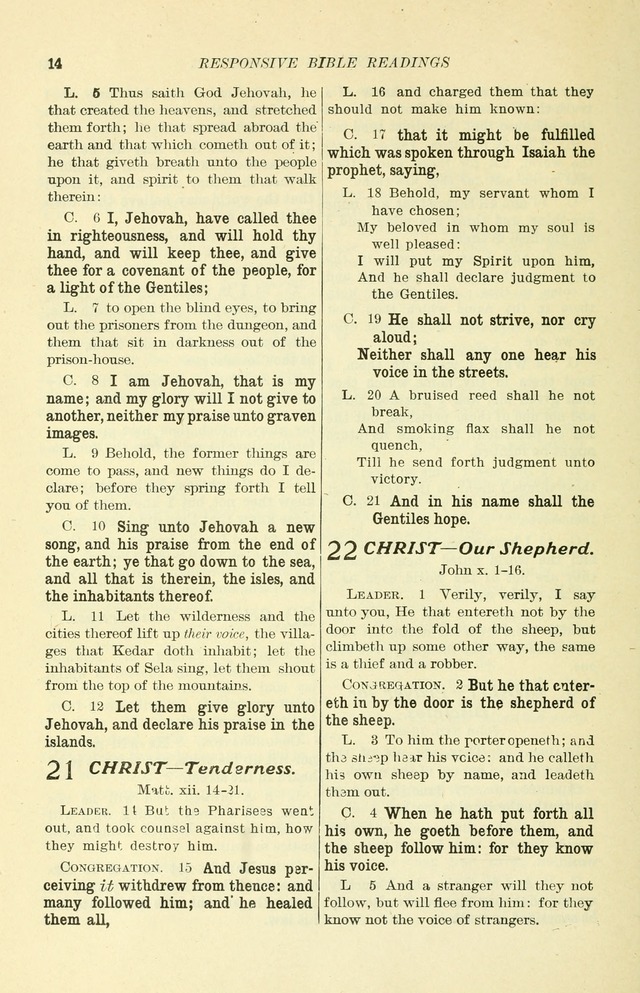 The Christian Church Hymnal page 15