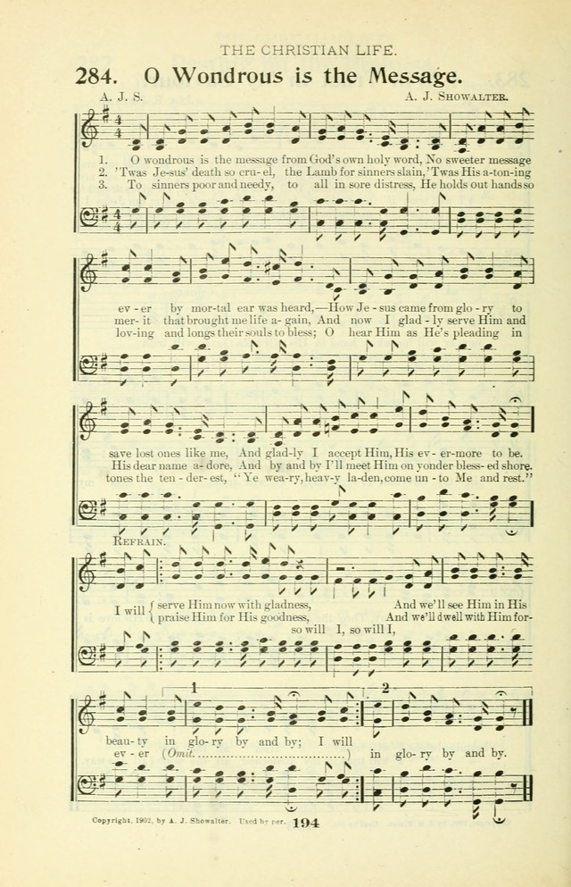 The Christian Church Hymnal page 265