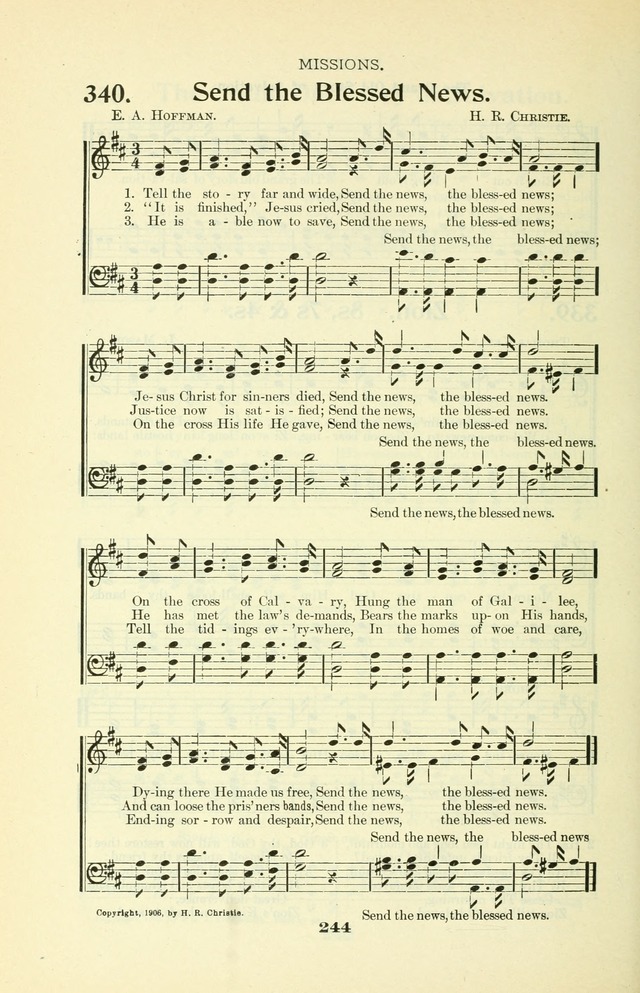The Christian Church Hymnal page 315