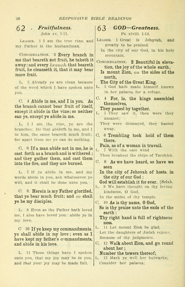 The Christian Church Hymnal page 37