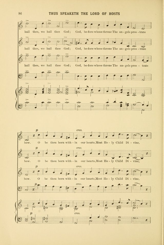 Christmas Carols And Hymns: For School And Choir Page 86 